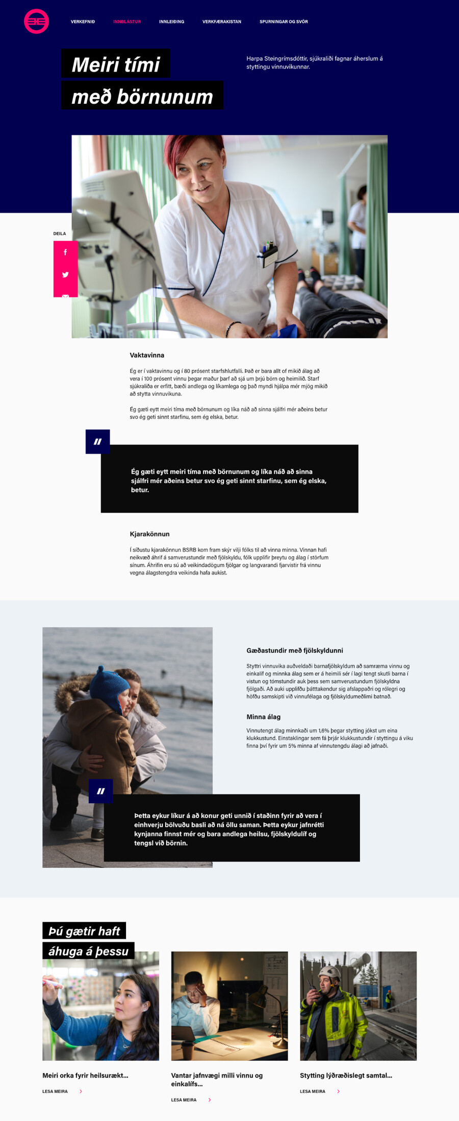 Styttri - artboard